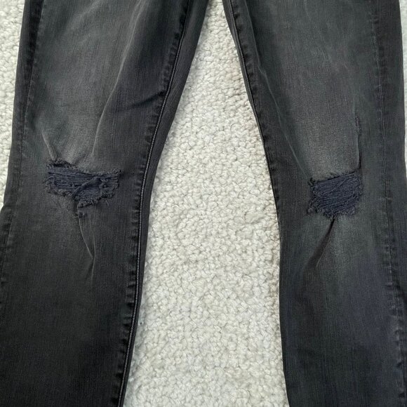 Mother The Looker Ankle Fray Jean Gray Distress Burning Out Lanterns 29 - Picture 11 of 15